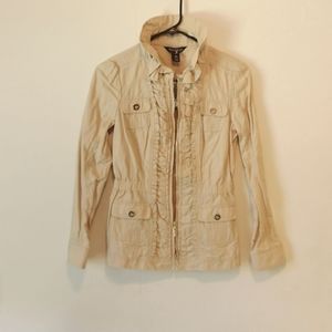 White house black market light jacket